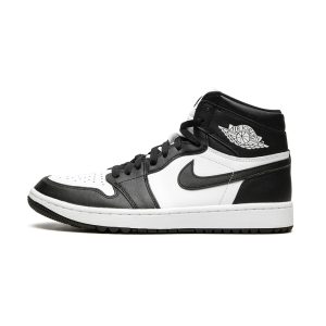 AIR JORDAN 1 HIGH GOLF Black / White C Panda