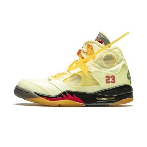 JORDAN Off-White x Air Jordan 5 Retro SP 'Sail'